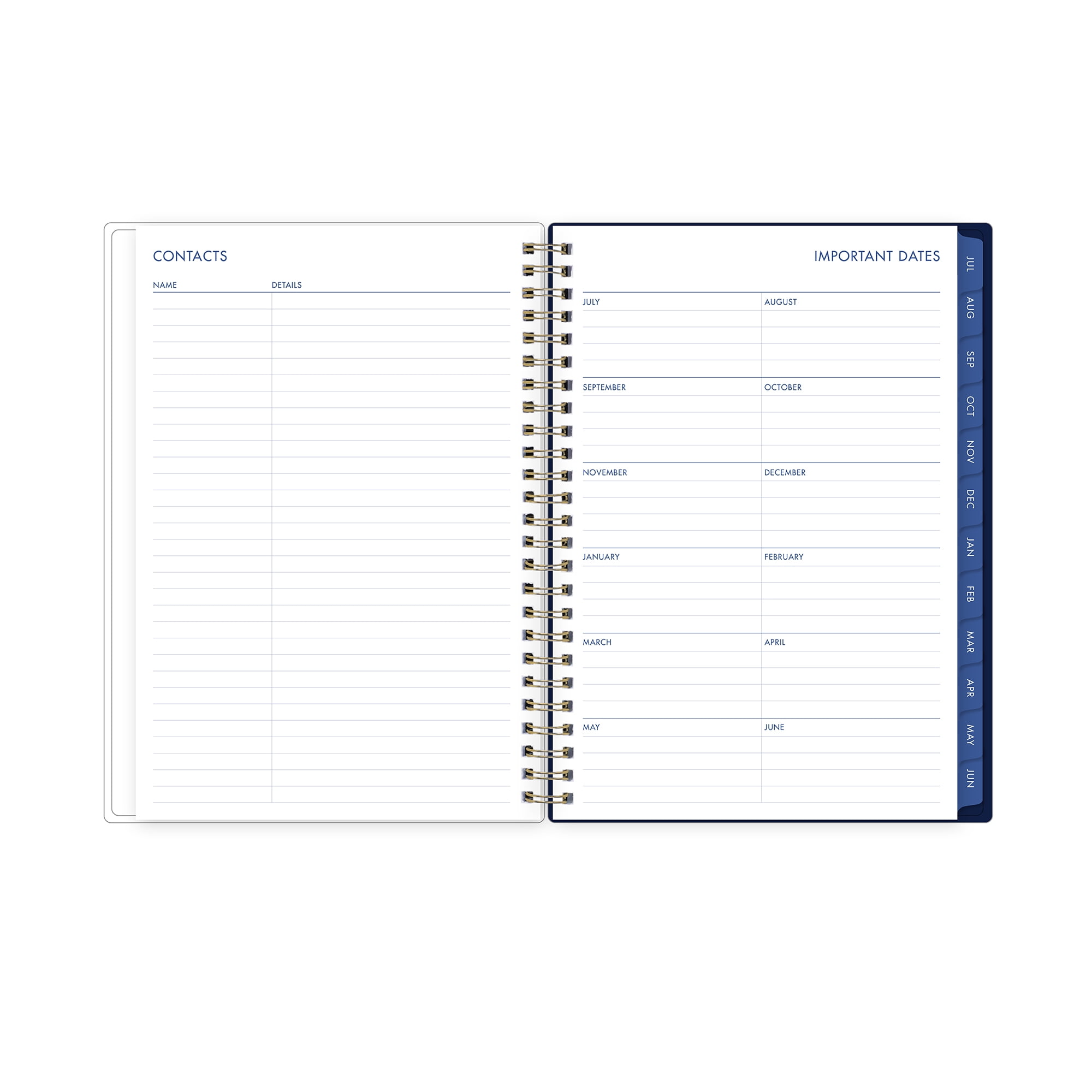 Blue Sky 20222023 Weekly Monthly Planner Notes, 5.875′ x 8.625′, by