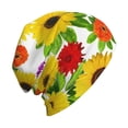 thumbnail image 6 of Gaeub Tiger Swallowtail On Flowers Print Beanie Hats for Men Women,Winter Caps,Knit Cuffed Beanie,Cuffed Cap,Great for Winter Activities, 6 of 7