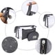 thumbnail image 4 of Bolsa de maquillaje gris transparente de PVC, impermeable, para mujer, neceser de viaje, bolsa de cosméticos, bolsa de almacenamiento para vacaciones., 4 of 5