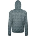 thumbnail image 3 of Men's Levelwear  Gray Cleveland Guardians Albatross Raglan Hoodie, 3 of 3
