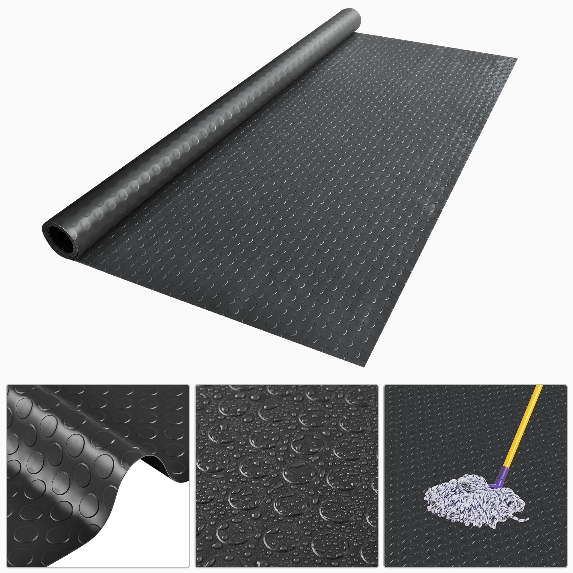 Garage Flooring Mat Roll 1/16 Thick Coin 6.5x19.5 – The DIY Outlet