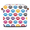 Multicolor 4, variant on CURLYOOT 13 x 13 Inch Cube Storage Bin, Cactus Fabric Storage Cube Baskets, Polka Dots Closet Shelves Foldable Bins with Leather Handles for Home Organizer