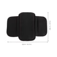thumbnail image 2 of WASHWEPE Funda Reposabrazos Para Auto Con Cojín Transpirable Y Bolsa De Almacenamiento Para Consola, 2 of 7