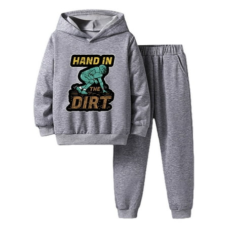 

Infant Toddler Baby Outfits Christmas Halloween Boys Long Sleeve Letter Print Shirt Tops And Pants 2 Pieces Kids Fall Winter Clothes Sets Size 7-8 Years