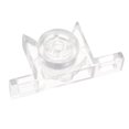 thumbnail image 3 of Unique Bargains Furniture Cabinet Door Single Roller Catch ABS Plastic Clear 20 Pcs, 3 of 4