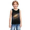 thumbnail image 6 of BLTIBY Girls Boys Tank Top Summer Sleeveless Funny T Shirt for Teen Toddler Infant Round Neck Printed Casual Fashion Vest Blouse 2025 Multicolor 17 6-7 Years, 6 of 7