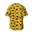 thumbnail image 2 of Xecao offers the Dinosaur for Men's Casual Short-sleeved Shirt, a button-up collared shirt with a pocket, perfect for beach vacations and yacht travel in the XX-Large size., 2 of 7