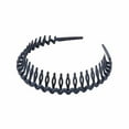 thumbnail image 2 of SSKFHGI Plastic Teeth Headbands Wavy Headbands with Combs Nonslips Thin Hair Bands S5, 2 of 8