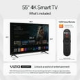thumbnail image 4 of VIZIO 55” Class 4K UHD LED HDR Smart TV (V4K55M-08), 4 of 28