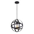 thumbnail image 1 of SereneLife SLLMP3108 11.8 in.in Dome Sphere Pendant Hanging Lamp Ceiling Light - Metal, 1 of 1