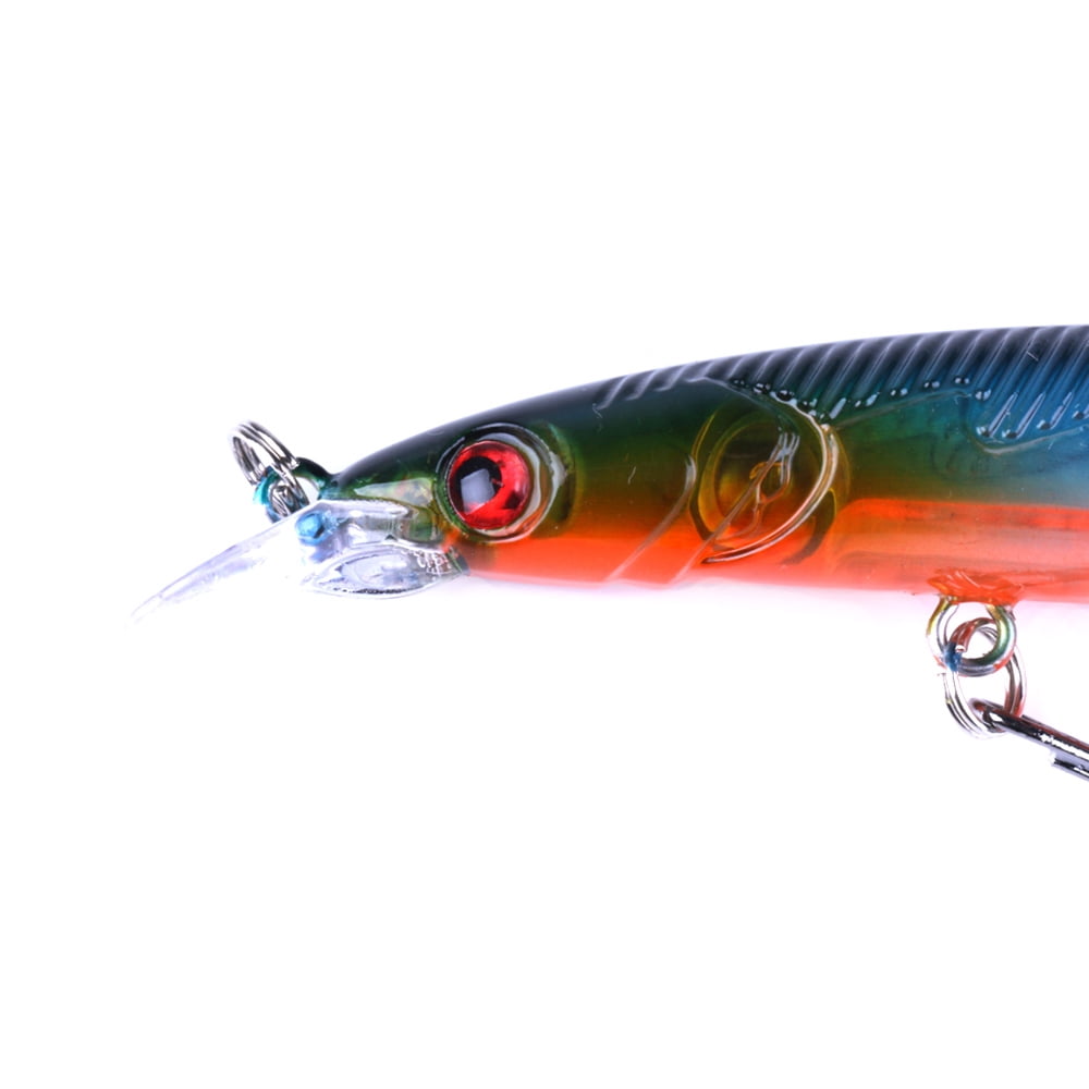 HENGJIA Fishing Deep Diving Fishing Lures Swimbait Large Sinking Minnow Lure Freshwater Jerkbait Lure 8Pcs/kit