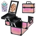 thumbnail image 1 of Estuche organizador de estuches de maquillaje GALHUBIS Makeup Train, negro, 1 of 8