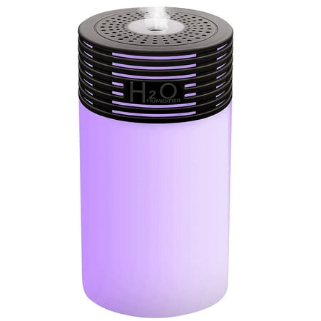 

OROMYO Mini Humidifiers with Night Light Portable 300ml Ultrasonic Cool Mist Air Humidifier 2 Mist Modes USB Humidifier Super Quite Auto Shut-Off Desk Humidifier Easy to Use for Office Home Bedroom Ca