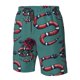 thumbnail image 4 of Balery Snake And Rose Traje de Baño Estilo Hawaiano para Hombre, Shorts de Secado Rápido con Bolsillos-X-Large, 4 of 6