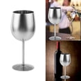 thumbnail image 2 of Geemin Cocktails Cup Stainless Steel Material Wine Goblets Nobreakable Cups, 2 of 7