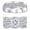 Men's Size 8 & Women's Size 10, variant on Wedding Rings Sets for His and Her Couple Rings Set Silver Plated Men Ring Engagement Promise Rings Size 10&7