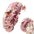 thumbnail image 4 of Gorras ajustables para el cabello Gorros reversibles de con , gorros de noche suaves, elásticos y suaves para el cabello , para Yinane Gorro de dormir, 4 of 7