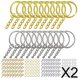 thumbnail image 1 of 2x Acrílicos de 220 Piezas con Anillos de Cadena de Tornillos para Bricolaje Llavero Artesanía Joyas para Accesorios Salvador  Llavero acrílico, 1 of 7