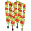 Party Central Club Pack of 12 Yellow and Green Fiesta Cinco de Mayo Party with Maraca Medallions
