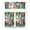 White-66, variant on Pioneer Kitchen Curtains and Valance Set 36 Inch Tier Abstract Floral Sakura Flower Japanese Natural 3 Pieces Set Dining Room Small Curtain Drapes Cafe Curtains Valance for Home Decor Rod Pocket