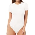 thumbnail image 1 of Xishao Women's Round Neck Short Sleeve T Shirts Basic Bodysuits Xishao ropa, 1 of 2