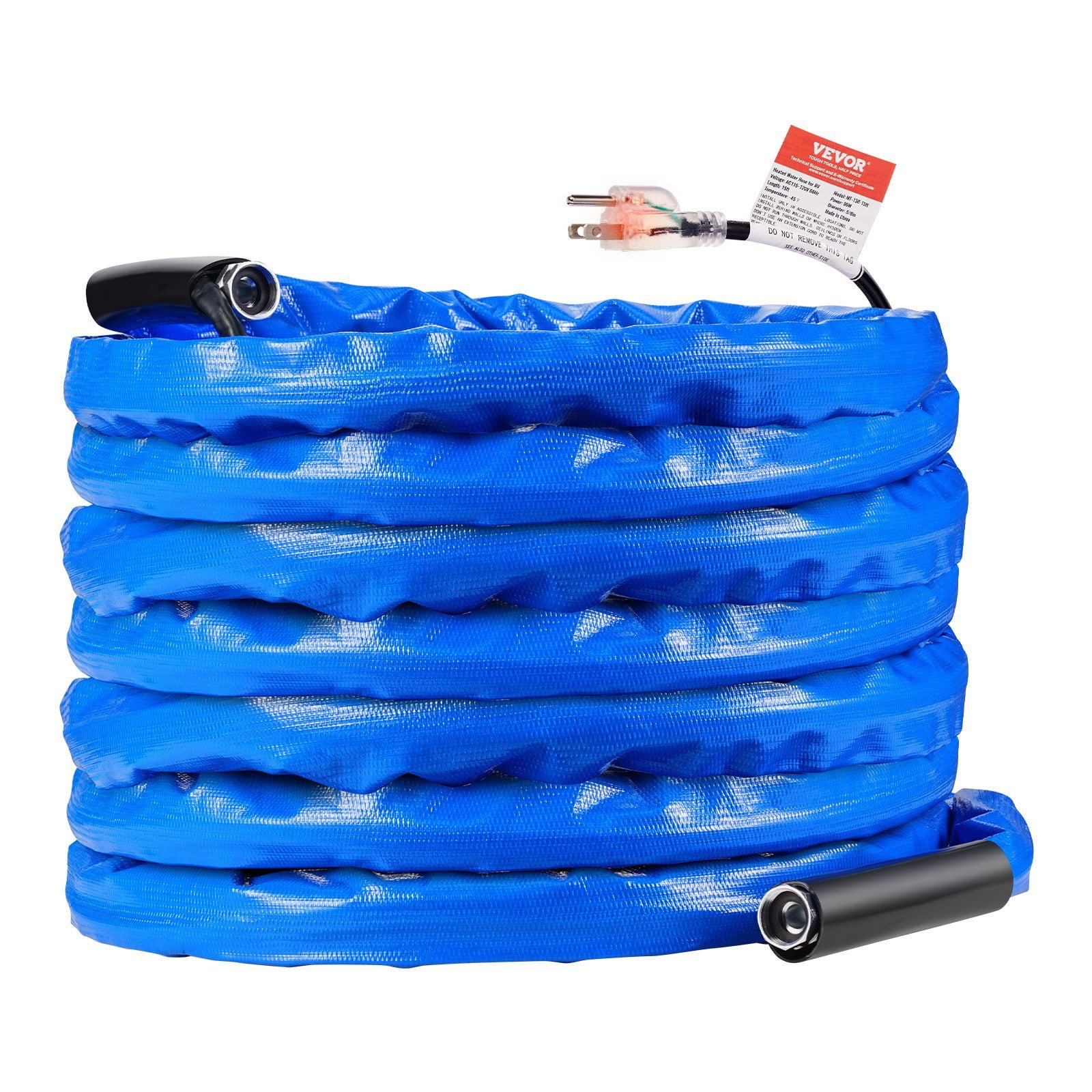 Thermostatically Controlled Heated RV Water Hose 50ft, -45°F Protection