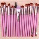 thumbnail image 3 of Pisexur Belleza Maquillaje 20 Pinceles para ojos Pinceles de maquillaje Herramientas de belleza Pinceles de maquillajepara mujeres y hombres, 3 of 4