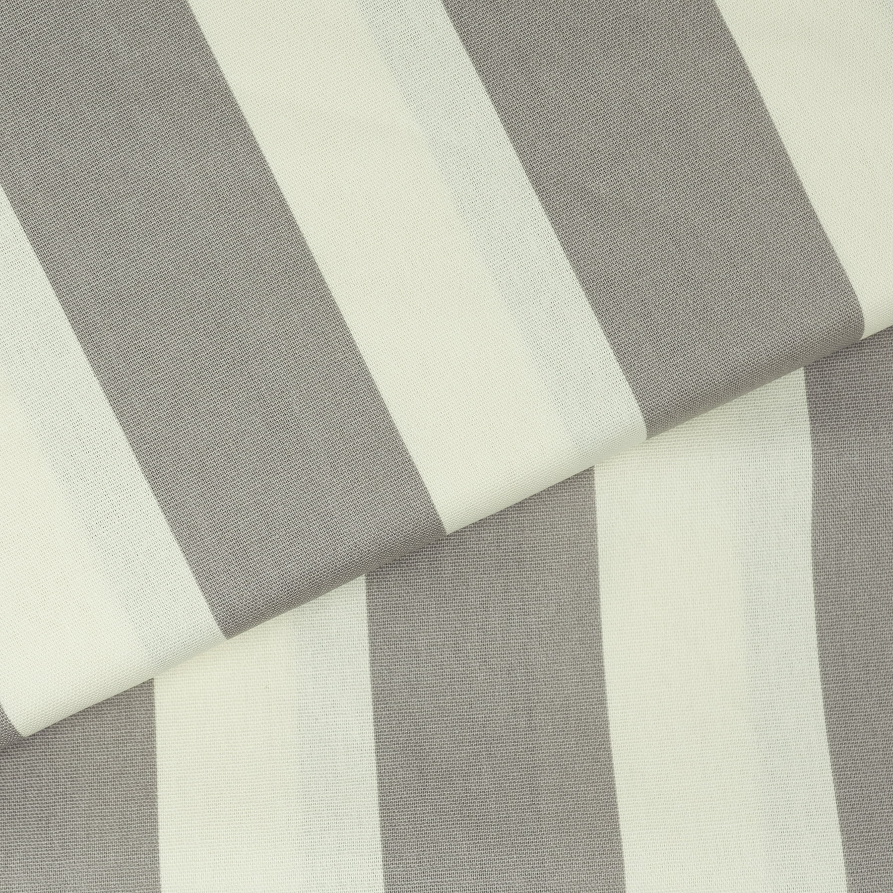 (4 pack) Waverly Inspirations 100% Cotton Duck 45" Width Stripe Grey Color Sewing Fabric by the Yard