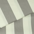 thumbnail image 3 of (4 pack) Waverly Inspirations 100% Cotton Duck 45" Width Stripe Grey Color Sewing Fabric by the Yard, 3 of 3