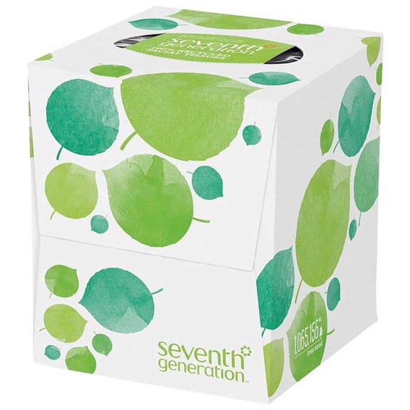 Seventh Generation 100% Recycled Facial Tissue, 2-Ply, 85/Box