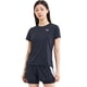 thumbnail image 2 of Camiseta Under Armour Tech Short Sleeve Crew 1X para mujer, color negro y blanco, 2 of 9