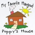 thumbnail image 2 of CafePress - Favorite Hangout Poppy's House Baby/Toddler Onesie - Baby Light Bodysuit, Size Newborn - 24 Months, 2 of 4