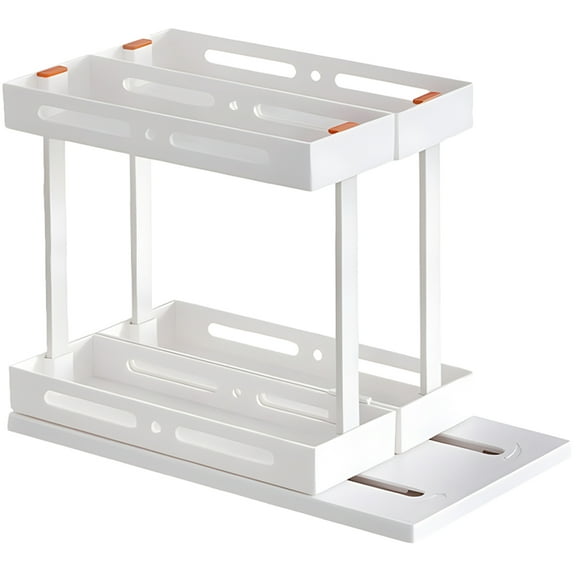 Guiyong Kitchen Cabinet Organizer Pull out Countertop Rack Under Sink Storage Organizer
