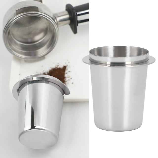 Vaso Dosificador De Café, Vaso Dosificador De Acero Inoxidable De 51 Mm Para Tiendas De Té Con Leche