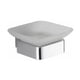 thumbnail image 1 of Jabonera De Baño Cromado Acero Inoxidable Cuadrada Rubinett, 1 of 3