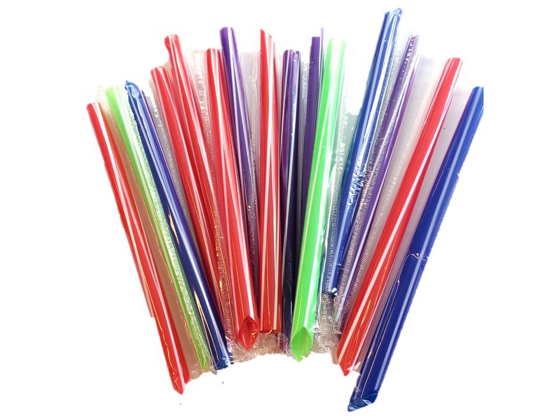 bubba big straws 40ct of reusable straws (assorted bold colors) 8 Pack