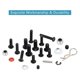 thumbnail image 4 of Kit de Tornillos Kenally 500 Unids/set para Reparación de Vehículos Automotriz, 4 of 6