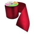 thumbnail image 4 of Maroon Satin Ribbon 3 Inch 25 Yard Roll for Gift Wrapping, Weddings, Hair, Dresses, Blanket Edging, Crafts, Bows, Ornaments; by Mandala Crafts, 4 of 4