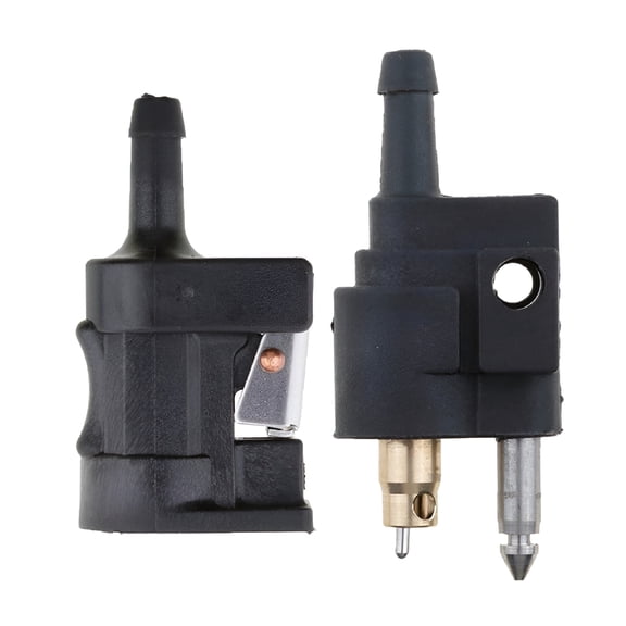 LADYGYM Male&Female Fuel Line Connector Fit for Outboard Motor Engine 6mm 1/4 ‘’