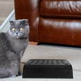 thumbnail image 4 of Elevated Cat Litter Ramp with Filter Function Black Plastic Cat Steps Litter Box Pedal Stool for Small and Elderly Cats, 4 of 9