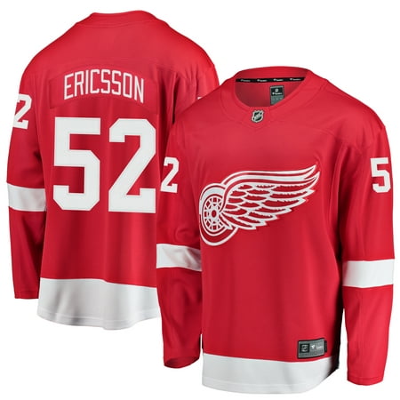 Jonathan Ericsson Detroit Red Wings Fanatics Branded Youth Breakaway Player Jersey -