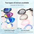 thumbnail image 2 of URMAGIC URMAGIC Pack of 2 Kids Swim Goggles, Anti Fog UV Protection Swimming Goggles for 3-14 Years Olds Boys Girls Swimming Glasses, 2 of 7