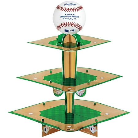 Party Baseball - Baseball Treat Stand (Each) - Party Supplies