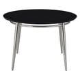 thumbnail image 3 of Brooklyn Round Coffee Table with Engineered Wood Black Top, 3 of 5