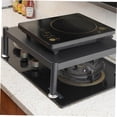 thumbnail image 3 of SHOWERORO 1Pc Gas Stove Storage Rack Induction Cooker Rack Stainless Steel Easy to Clean Kitchen Organization, 3 of 8