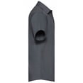 thumbnail image 3 of Russell Collection Mens Short Sleeve Poly-Cotton Easy Care Poplin Shirt, 3 of 4