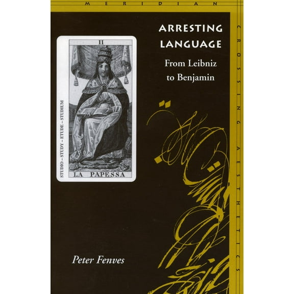 Meridian: Crossing Aesthetics: Arresting Language : From Leibniz to Benjamin (Paperback)