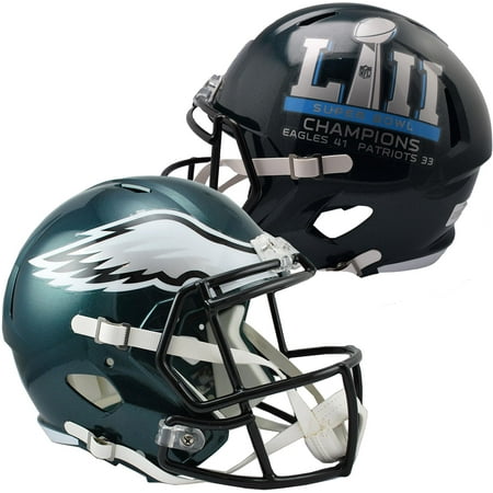 Riddell Philadelphia Eagles Super Bowl LII Champions Revolution Speed Replica Football Helmet