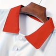 thumbnail image 5 of Fnnxeal Mens Polo Shirts Casual Graphic Collared Summer Short Sleeve Golf Polo Red Shirts for Men Size 3XL, 5 of 7