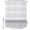 Gray, variant on Shower Curtains for Bathroom, Grey Stripe Waterproof Fabric Shower Curtain, Modern Abstract Monochrome Geometric Decorative Bathroom Curtain for Bathtub, 72"x72", No Hooks Included